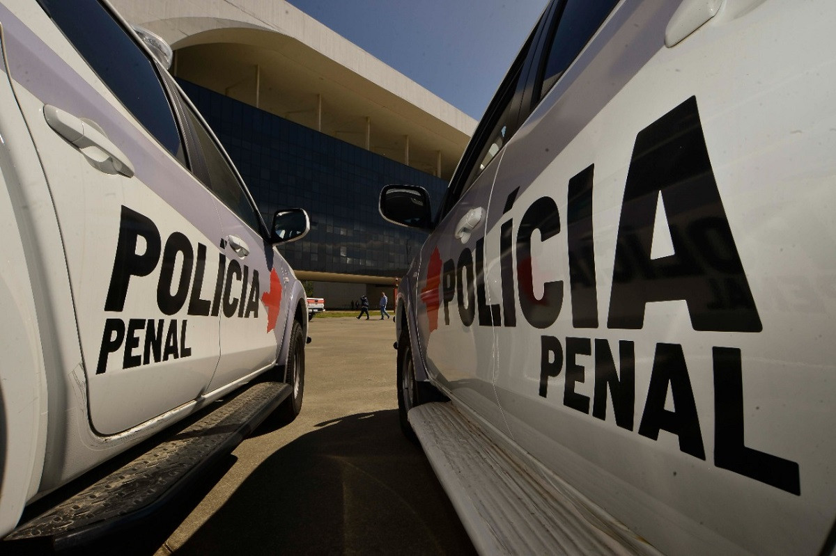 Viatura da Polícia Penal de Minas Gerais