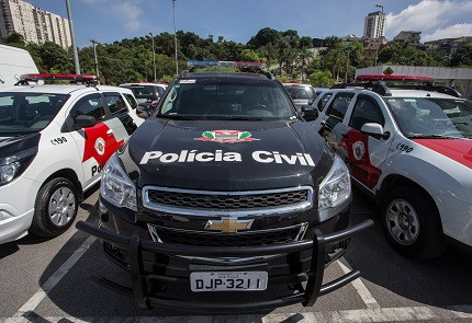 Viatura da Polícia Civil de São Paulo