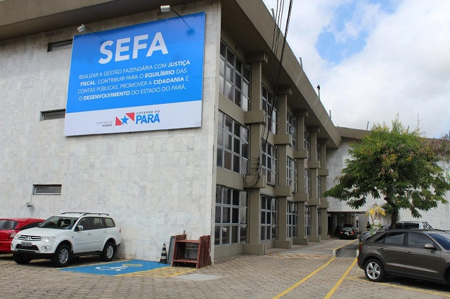 Foto da fachada da Sefa PA